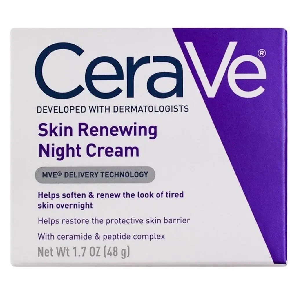 6 PACK Cerave Skin Renewing Night Cream - 1.7oz